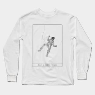 Lost in White Space Long Sleeve T-Shirt